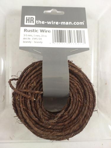 Rustic Wire brandy 3-5 mm 22m.